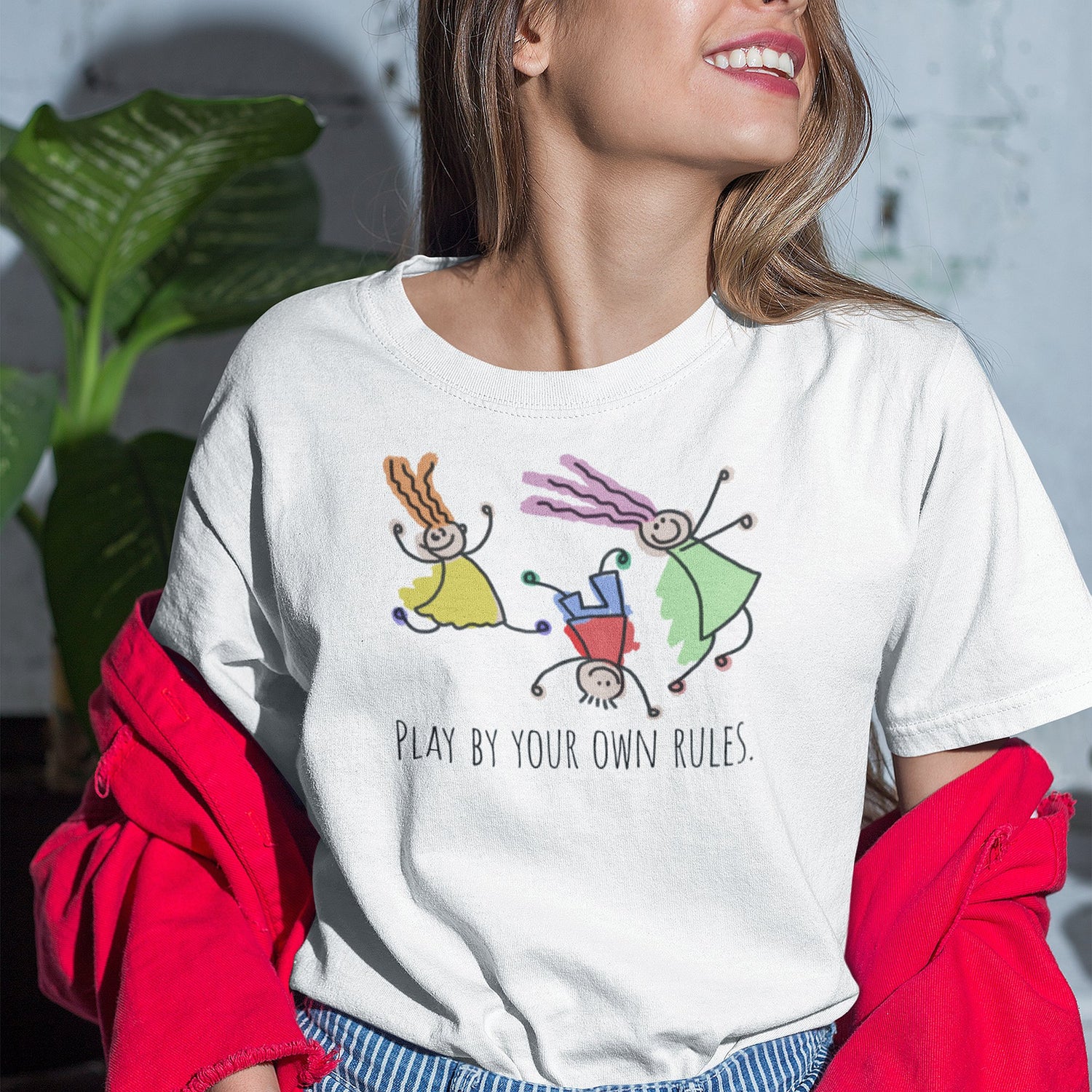 play-by-your-own-rules-achieve-tee-dreams-t-shirt-attitude-tee-inspirational-t-shirt-motivational-tee-1#color_white