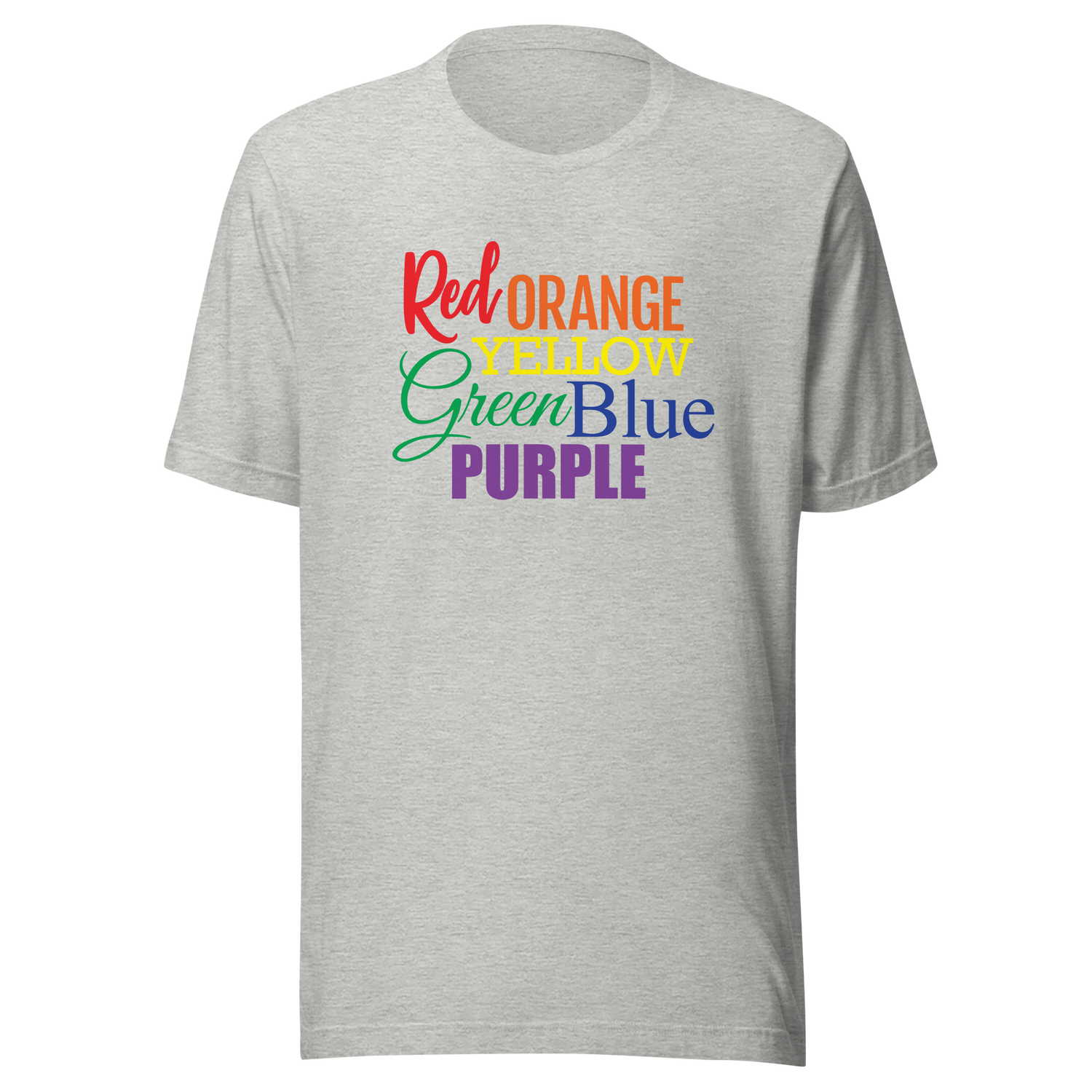 red-orange-yellow-green-blue-and-purple-blue-tee-green-t-shirt-orange-tee-lgbt-t-shirt-lifestyle-tee#color_athletic-heather
