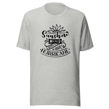 sunshine-mixed-with-a-little-hurricane-sunshine-tee-girls-t-shirt-hurricane-tee-ladies-t-shirt-sassy-tee#color_athletic-heather