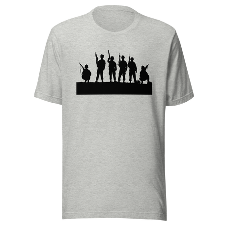 soldiers-silhouette-military-tee-silhouette-t-shirt-soldier-tee-military-t-shirt-usa-tee#color_athletic-heather