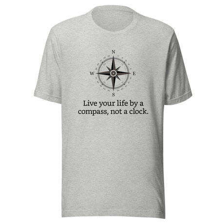 live-by-the-compass-not-by-the-clock-live-by-compass-tee-compass-t-shirt-explore-tee-t-shirt-tee#color_athletic-heather