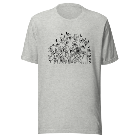 wildflowers-wildflowers-tee-blue-bonnets-t-shirt-dandelions-tee-t-shirt-tee#color_athletic-heather