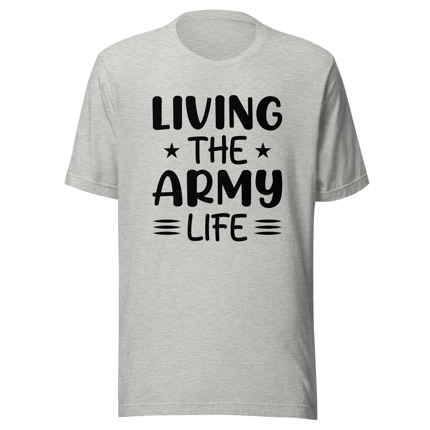 living-the-army-life-life-tee-veterans-day-t-shirt-military-tee-t-shirt-tee#color_athletic-heather