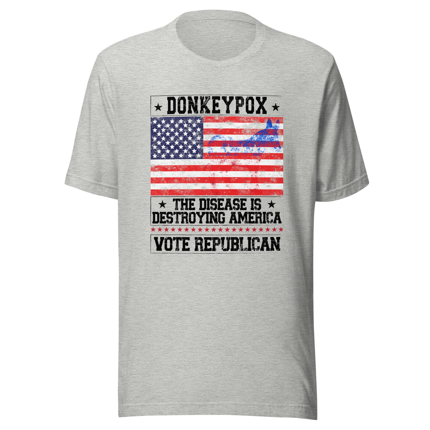 donkeypox-the-disease-destroying-america-usa-tee-flag-t-shirt-america-tee-patriotic-t-shirt-america-tee#color_athletic-heather