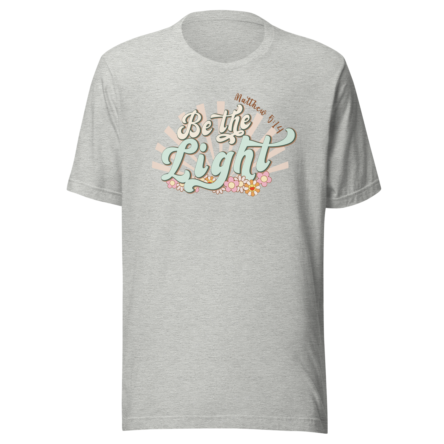 be-the-light-matthew-5-14-faith-tee-motivational-t-shirt-faith-tee-light-t-shirt-matthew514-tee#color_athletic-heather