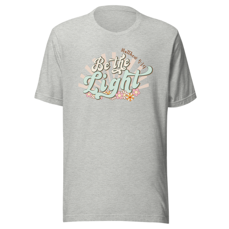 be-the-light-matthew-5-14-faith-tee-motivational-t-shirt-faith-tee-light-t-shirt-matthew514-tee#color_athletic-heather
