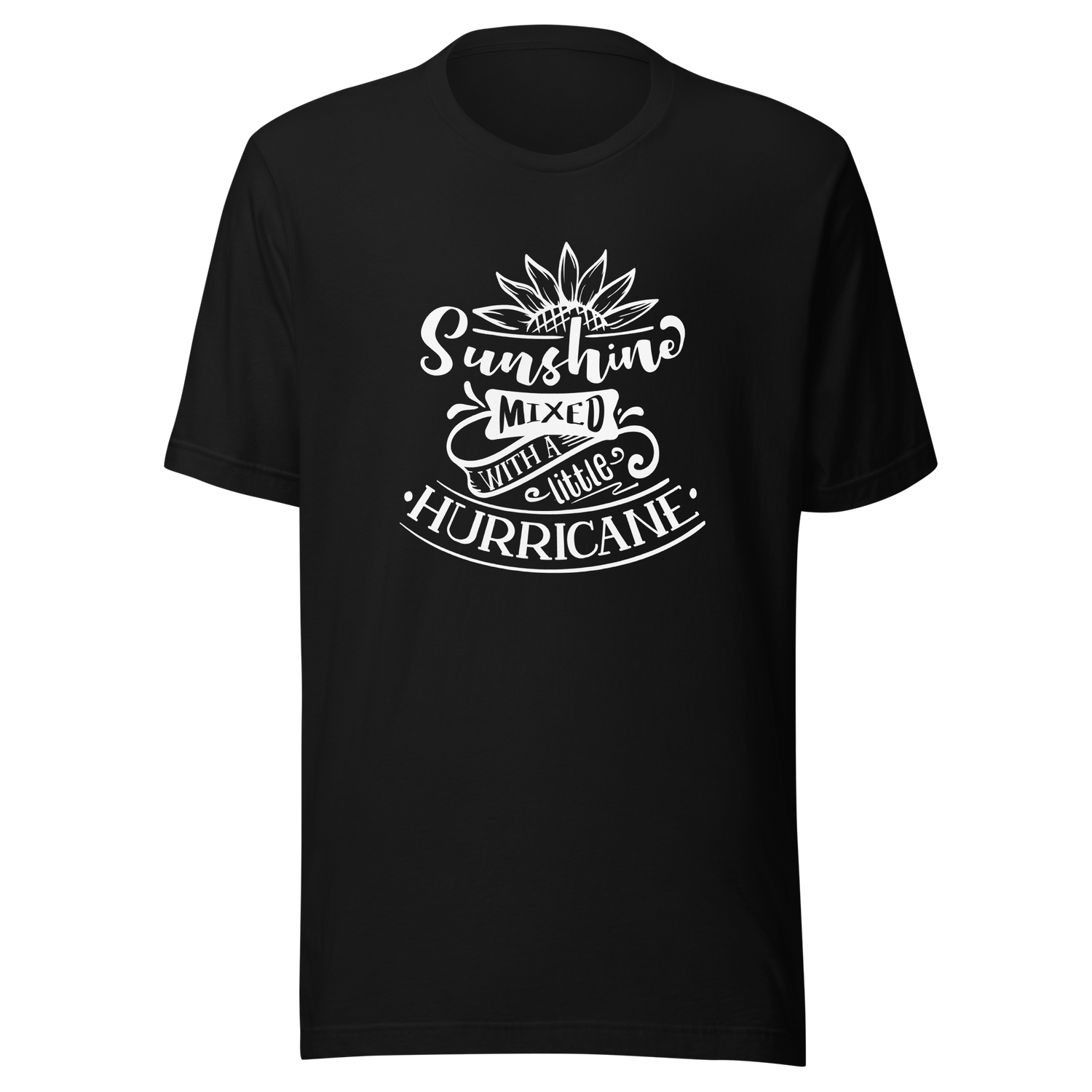 sunshine-mixed-with-a-little-hurricane-sunshine-tee-girls-t-shirt-hurricane-tee-ladies-t-shirt-sassy-tee#color_black