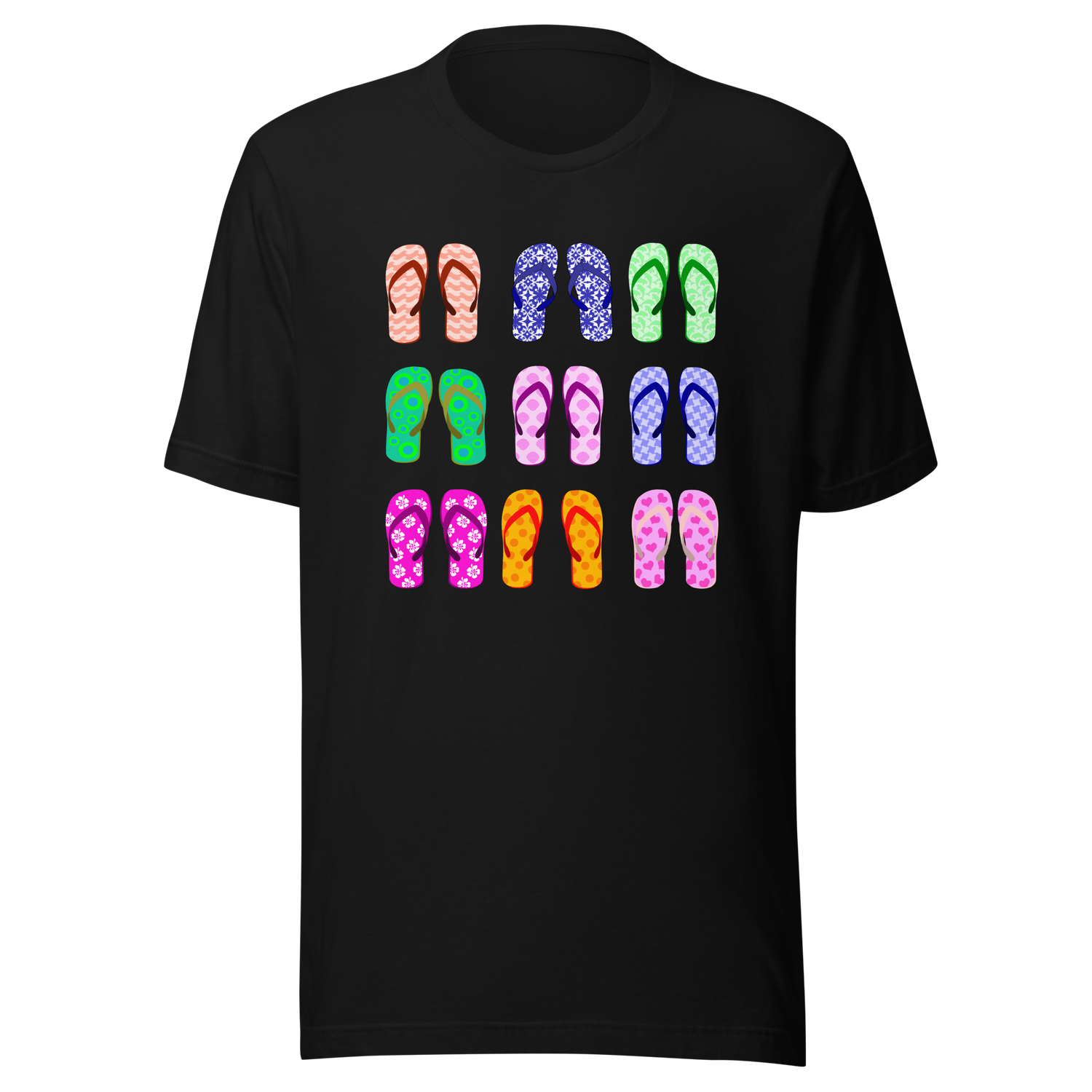 flip-flops-summertime-fun-flip-tee-flop-t-shirt-shoe-tee-beach-t-shirt-summer-tee#color_black