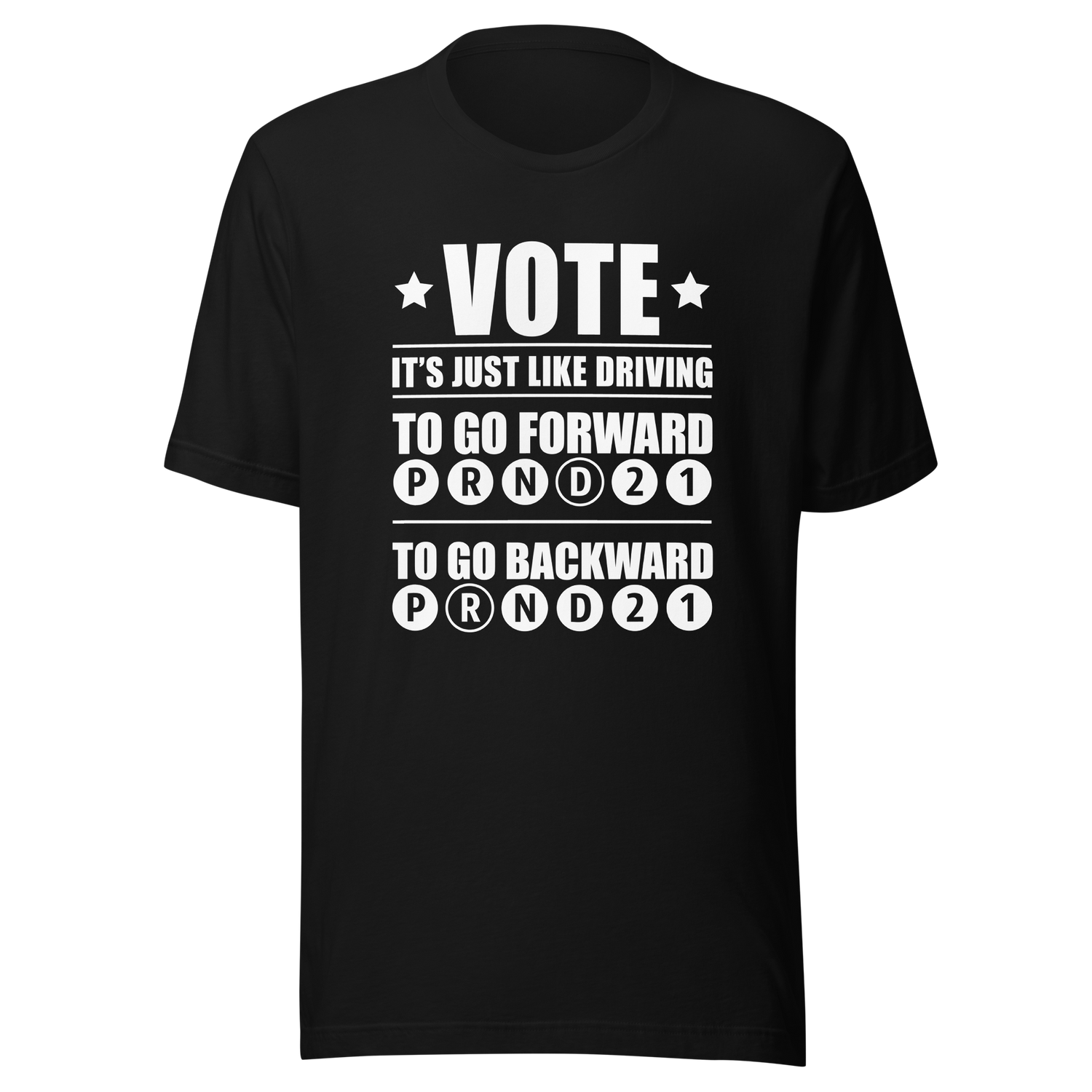 voting-is-just-like-driving-to-go-backward-choose-r-to-go-forward-choose-d-driving-tee-choose-t-shirt-democrat-tee-t-shirt-tee#color_black