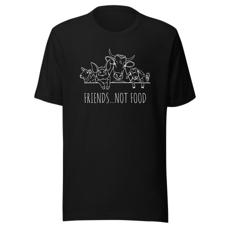 friends-not-food-friends-tee-food-t-shirt-vegetarian-tee-t-shirt-tee#color_black