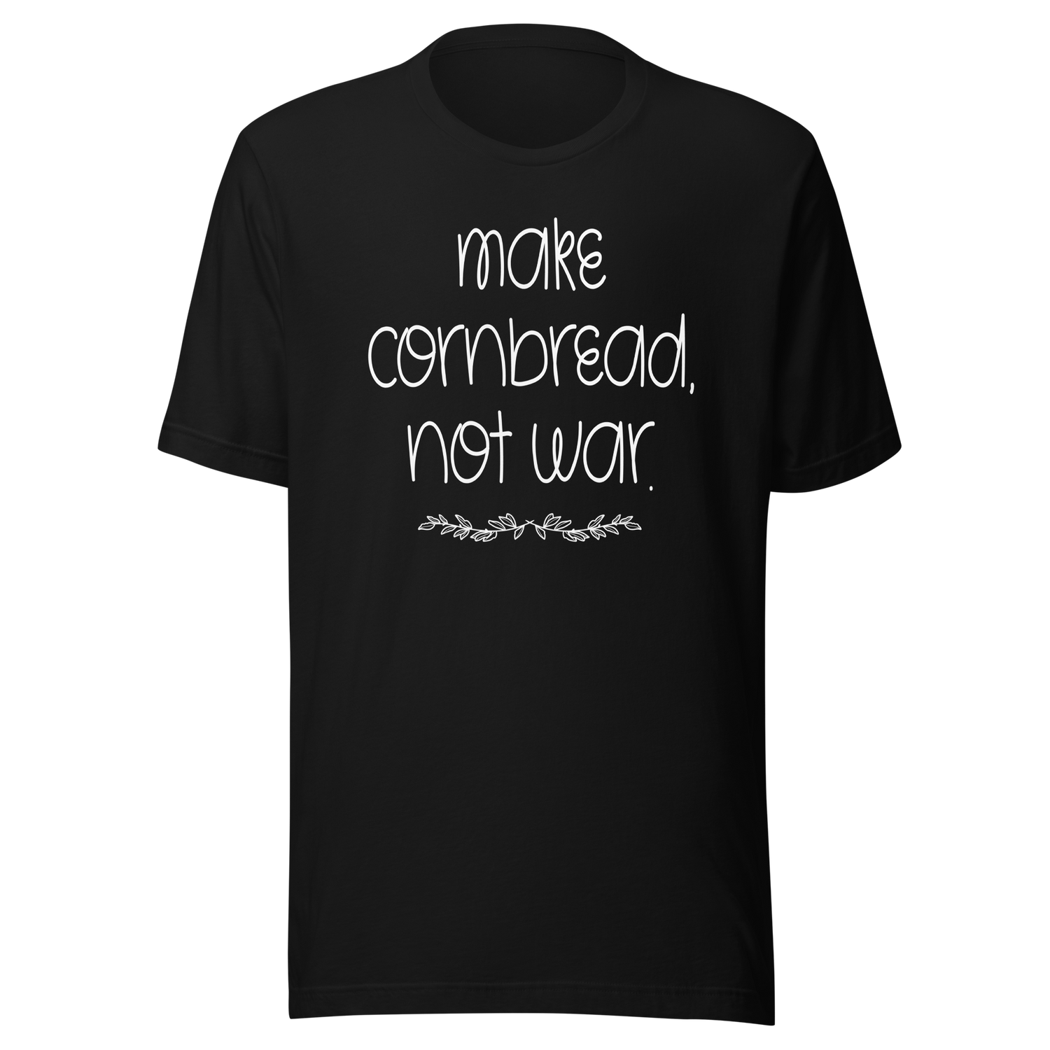 make-cornbread-not-war-cornbread-tee-peace-t-shirt-unity-tee-t-shirt-tee#color_black