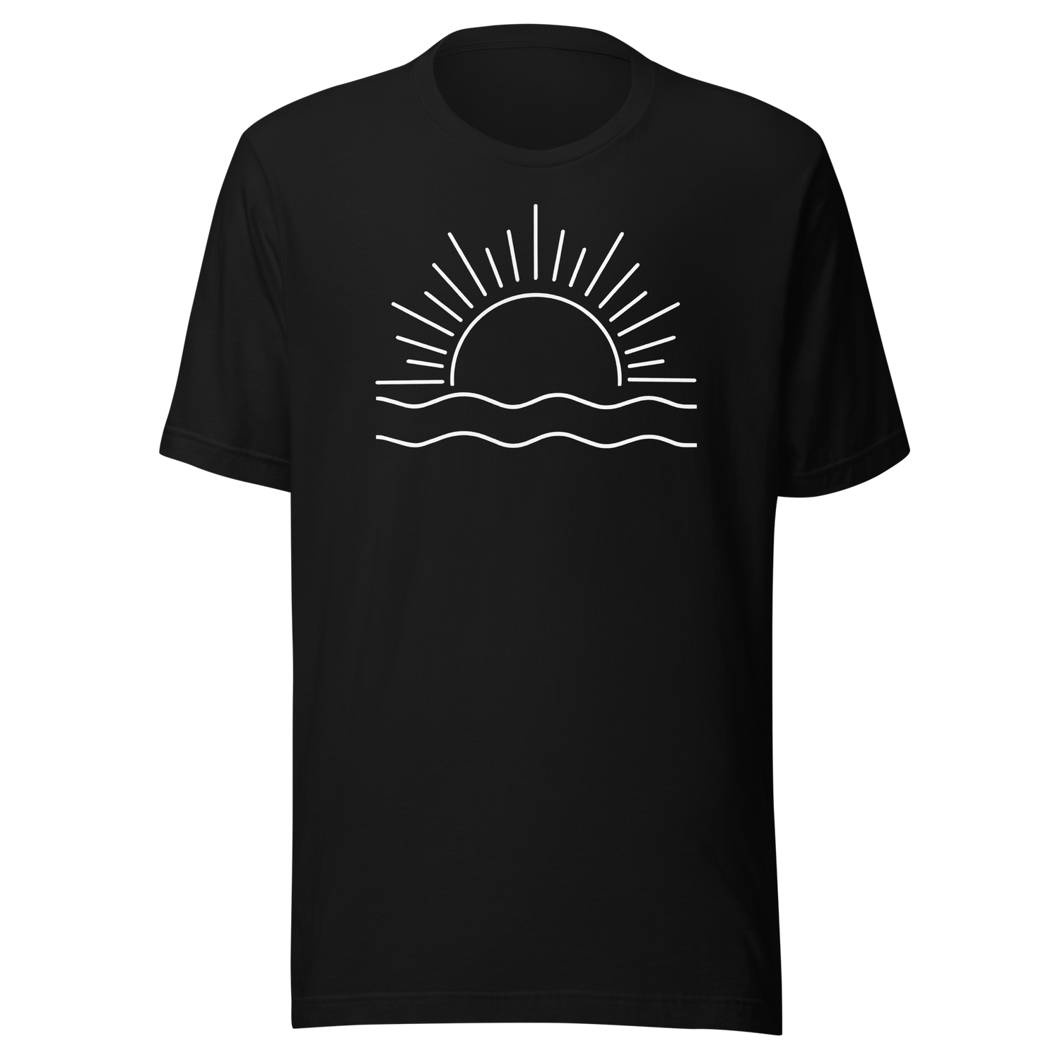 sunset-sunrise-with-ocean-ripples-travel-tee-life-t-shirt-travel-tee-sunset-t-shirt-sunrise-tee#color_black