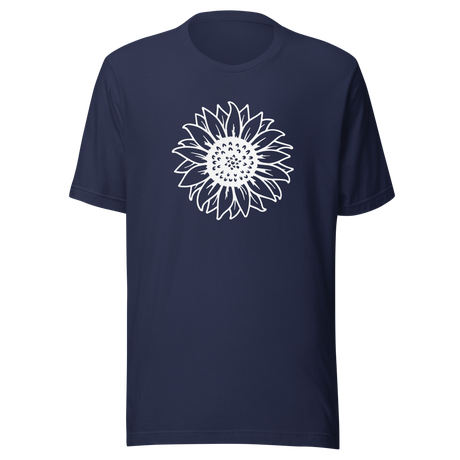 sunflower-sunflower-tee-flower-t-shirt-yellow-tee-floral-t-shirt-simple-tee#color_navy