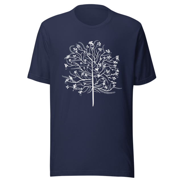 tree-with-leaves-nature-tee-tree-t-shirt-forest-tee-nature-t-shirt-outdoors-tee#color_navy