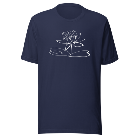 lotus-flower-lotus-tee-flower-t-shirt-yoga-tee-floral-t-shirt-ladies-tee#color_navy