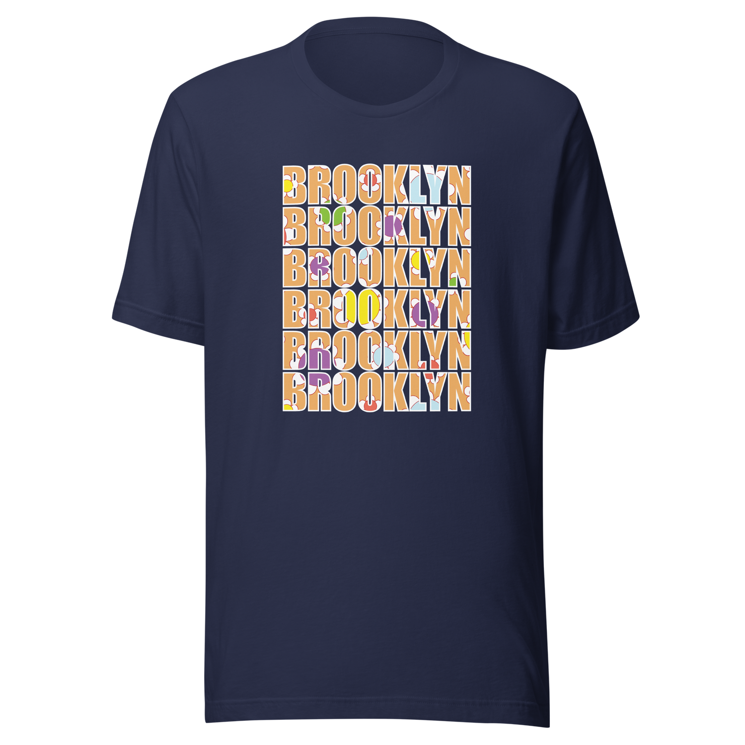 brooklyn-with-stroke-and-floral-mask-brooklyn-tee-new-york-t-shirt-nyc-tee-gift-t-shirt-brooklyn-pride-tee#color_navy