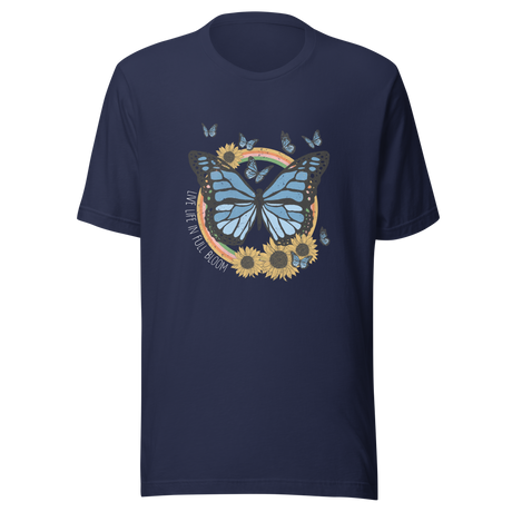 butterfly-live-life-in-full-bloom-butterfly-tee-full-bloom-t-shirt-free-tee-t-shirt-tee#color_black