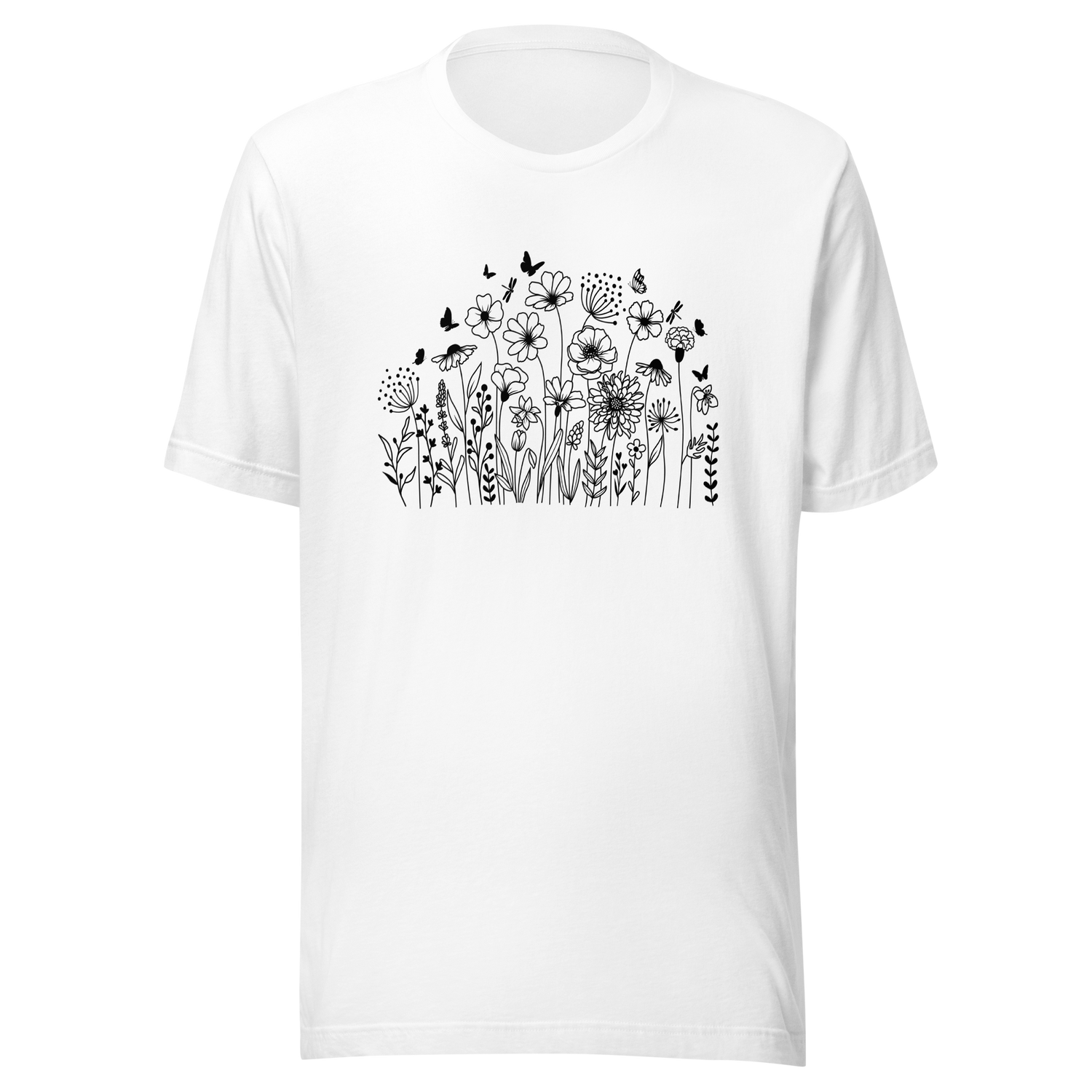 wildflowers-wildflowers-tee-blue-bonnets-t-shirt-dandelions-tee-t-shirt-tee#color_white