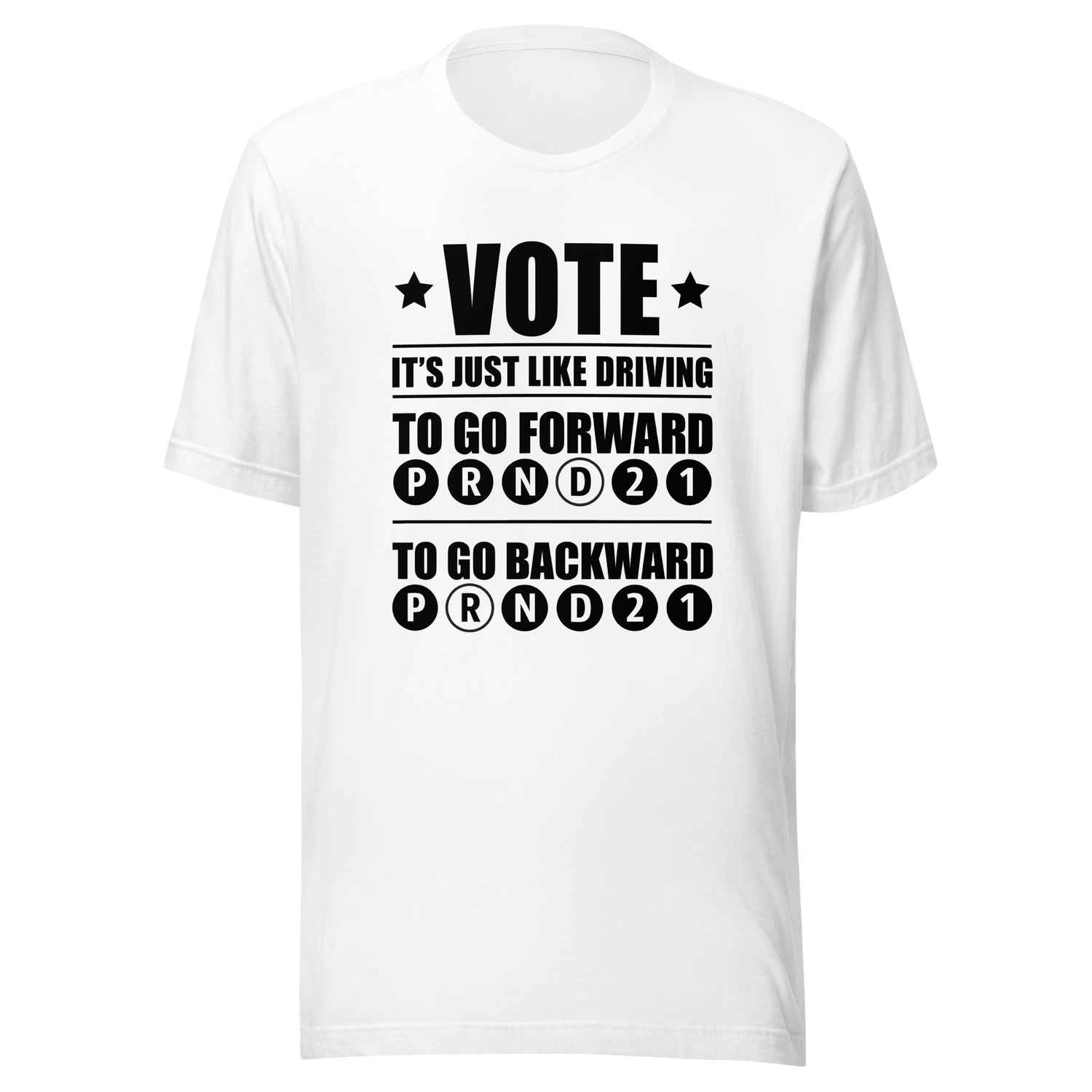 voting-is-just-like-driving-to-go-backward-choose-r-to-go-forward-choose-d-driving-tee-choose-t-shirt-democrat-tee-t-shirt-tee#color_white
