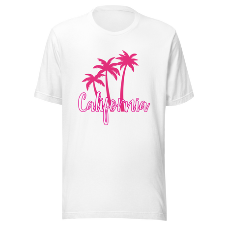 california-pink-with-palm-trees-california-tee-pink-t-shirt-summer-tee-t-shirt-tee#color_white