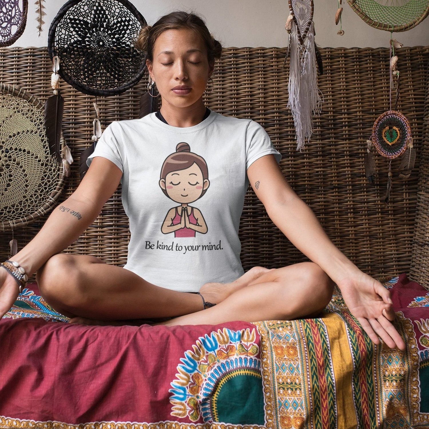 be-kind-to-your-mind-mental-health-tee-be-kind-t-shirt-self-care-tee-yoga-t-shirt-workout-tee-1#color_white