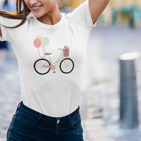 bicycle-with-flowers-in-front-basket-and-balloons-tied-to-back-bicycle-tee-bike-t-shirt-balloons-tee-gift-t-shirt-mom-tee#color_white