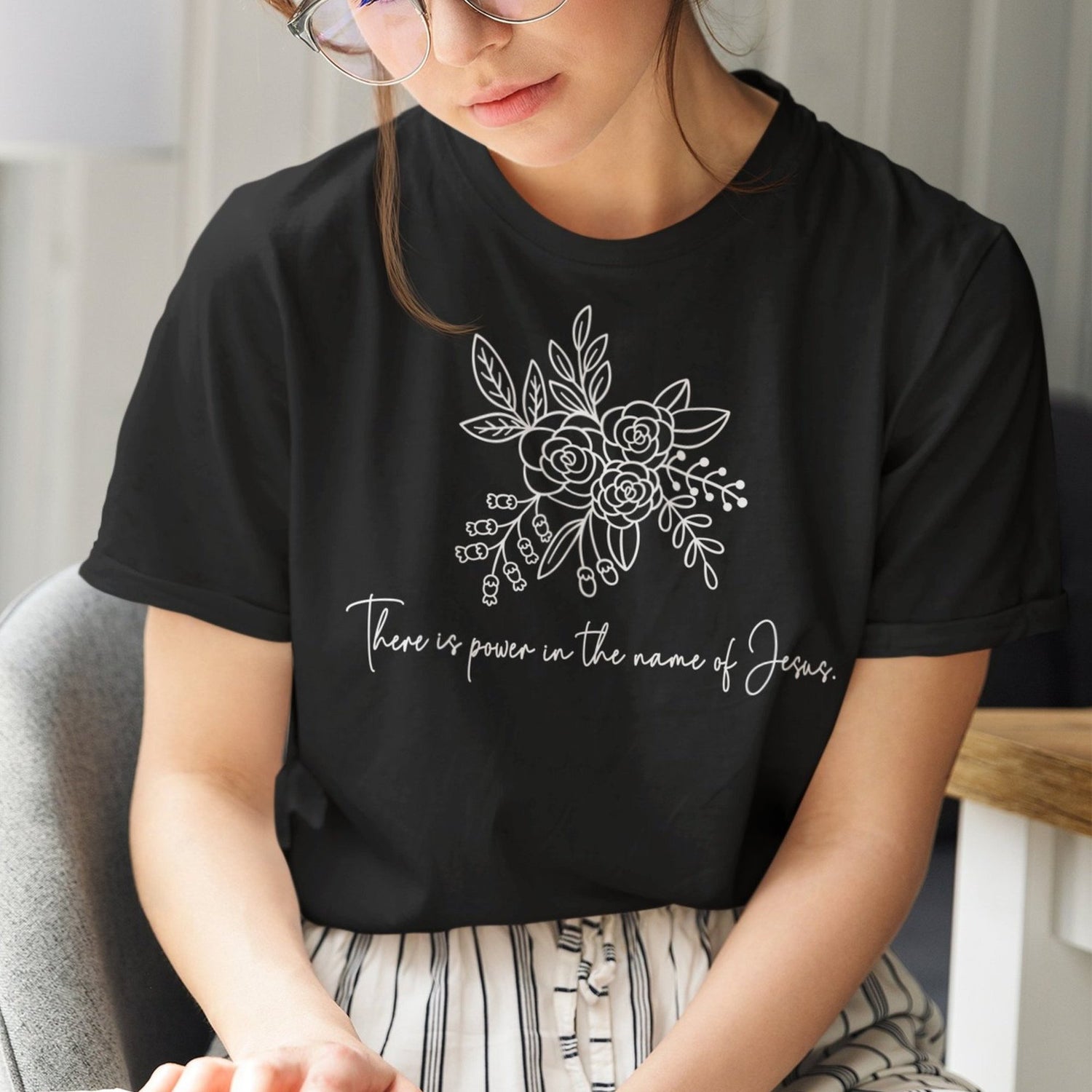 there-is-power-in-the-name-of-jesus-jesus-tee-reason-t-shirt-christian-tee-t-shirt-tee#color_black
