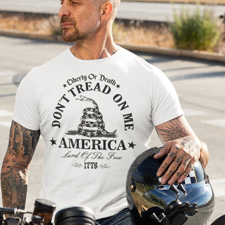 dont-tread-on-me-liberty-or-death-america-land-of-the-free-1776-tread-tee-death-t-shirt-america-tee-t-shirt-tee#color_white