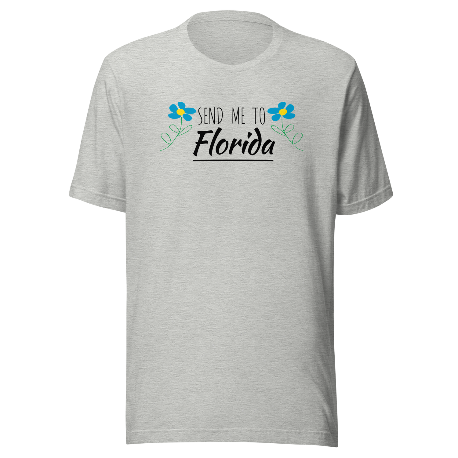 send-me-to-florida-america-tee-miami-t-shirt-tampa-tee-travel-t-shirt-road-trip-tee#color_athletic-heather