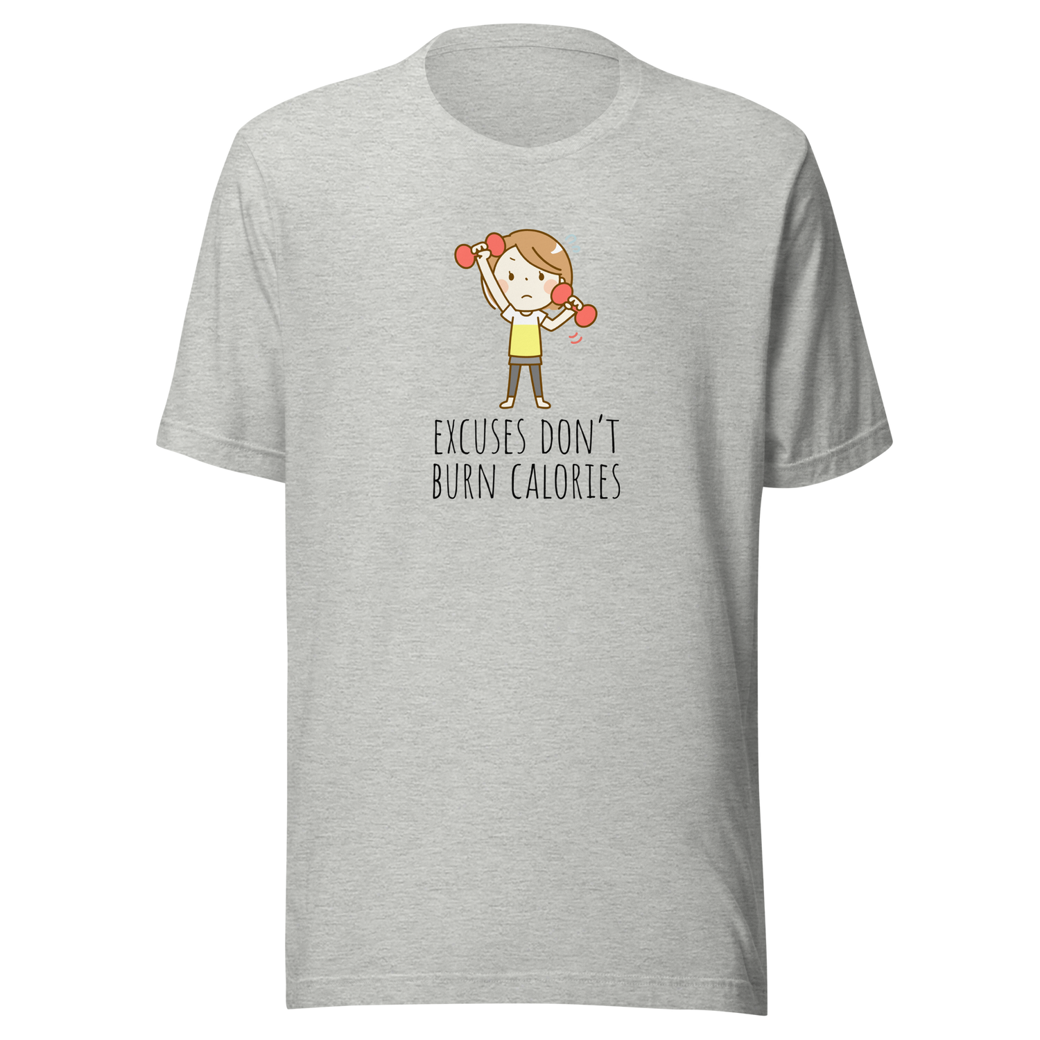 excuses-dont-burn-calories-calories-tee-gym-t-shirt-excuses-tee-workout-t-shirt-motivational-tee#color_athletic-heather