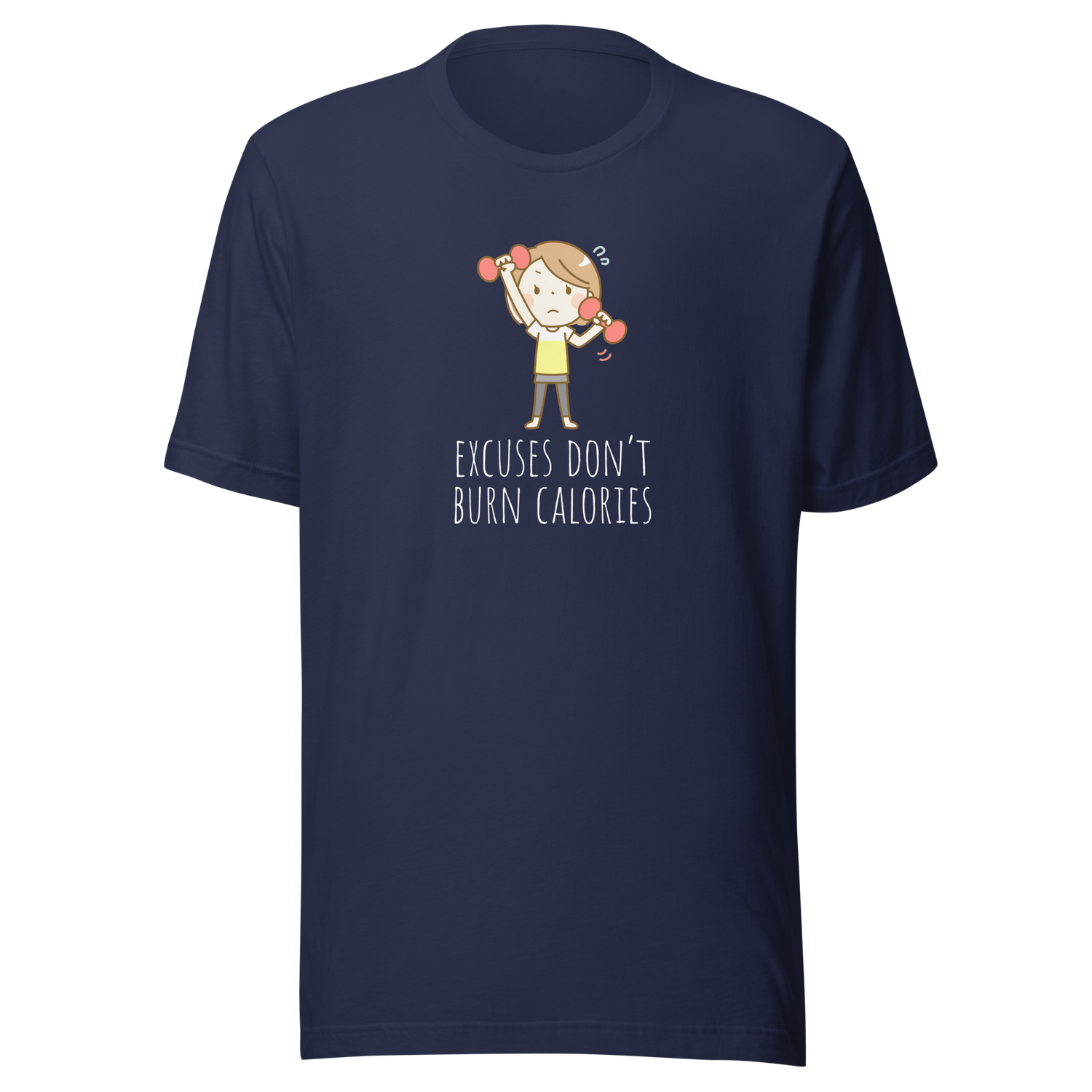 excuses-dont-burn-calories-calories-tee-gym-t-shirt-excuses-tee-workout-t-shirt-motivational-tee#color_navy