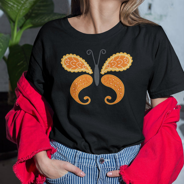 orange-butterfly-butterfly-tee-nature-t-shirt-butterflies-tee-orange-t-shirt-gift-tee#color_black