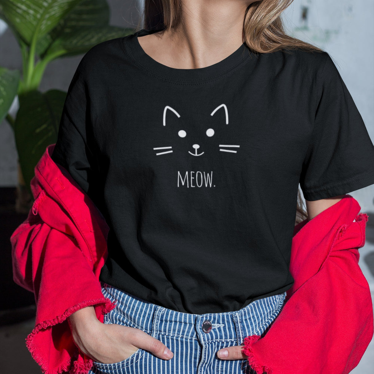 simple-and-cute-cat-or-kitten-cat-tee-meow-t-shirt-animal-tee-cat-lover-t-shirt-cat-mom-tee#color_black