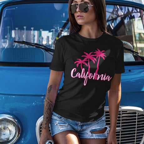 california-pink-with-palm-trees-california-tee-pink-t-shirt-summer-tee-t-shirt-tee#color_black