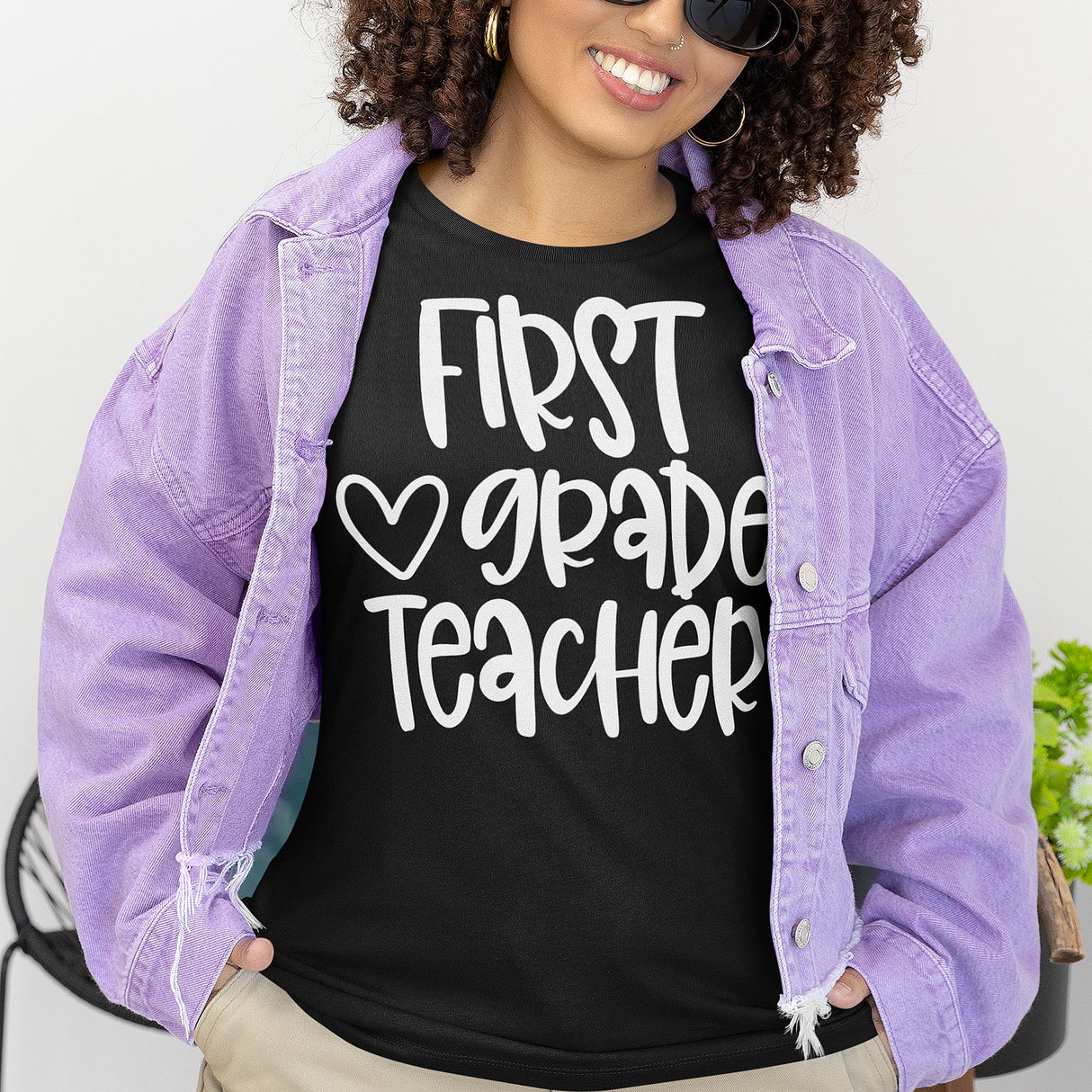 first-grade-teacher-first-grade-tee-teacher-t-shirt-kids-tee-t-shirt-tee#color_black