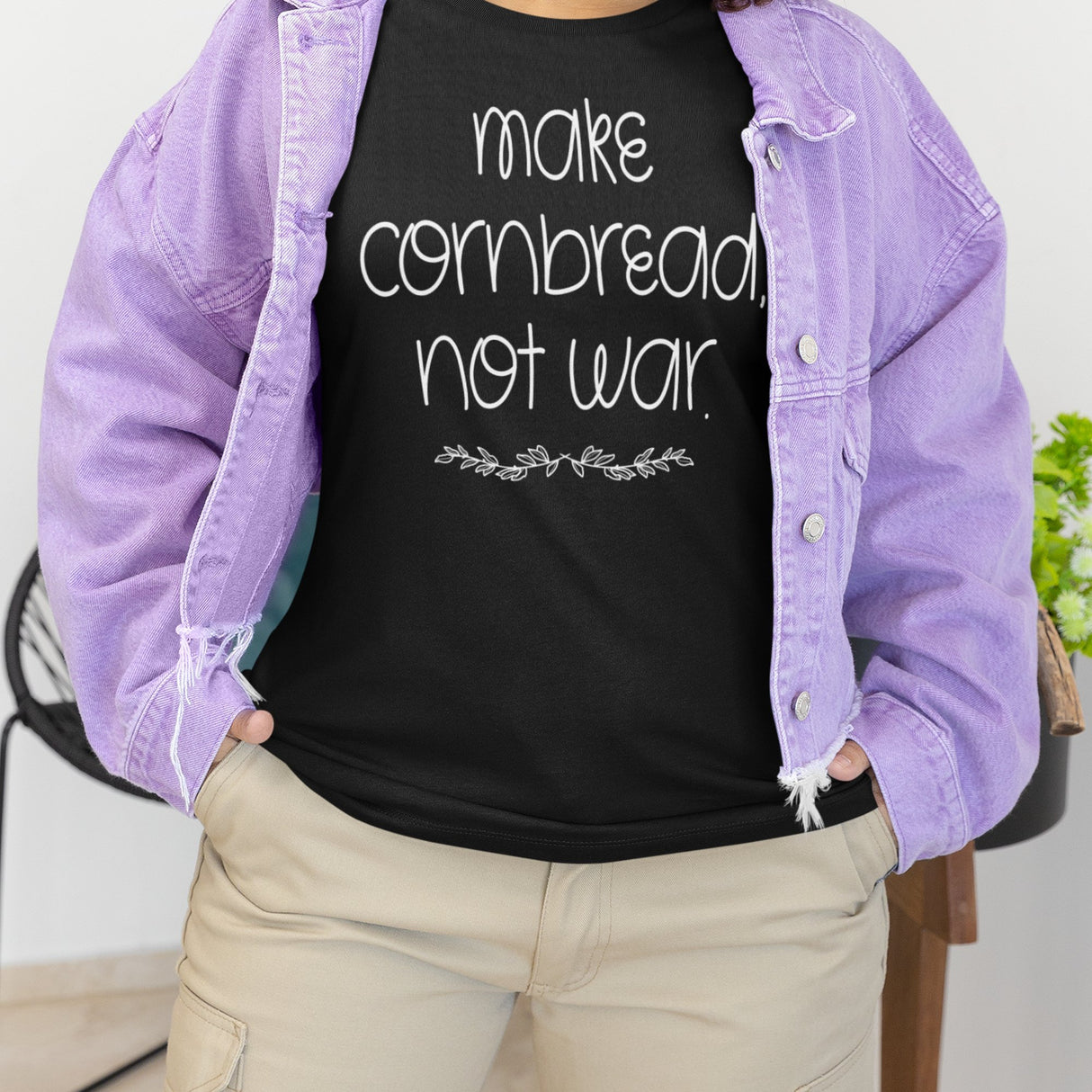 make-cornbread-not-war-cornbread-tee-peace-t-shirt-unity-tee-t-shirt-tee#color_black