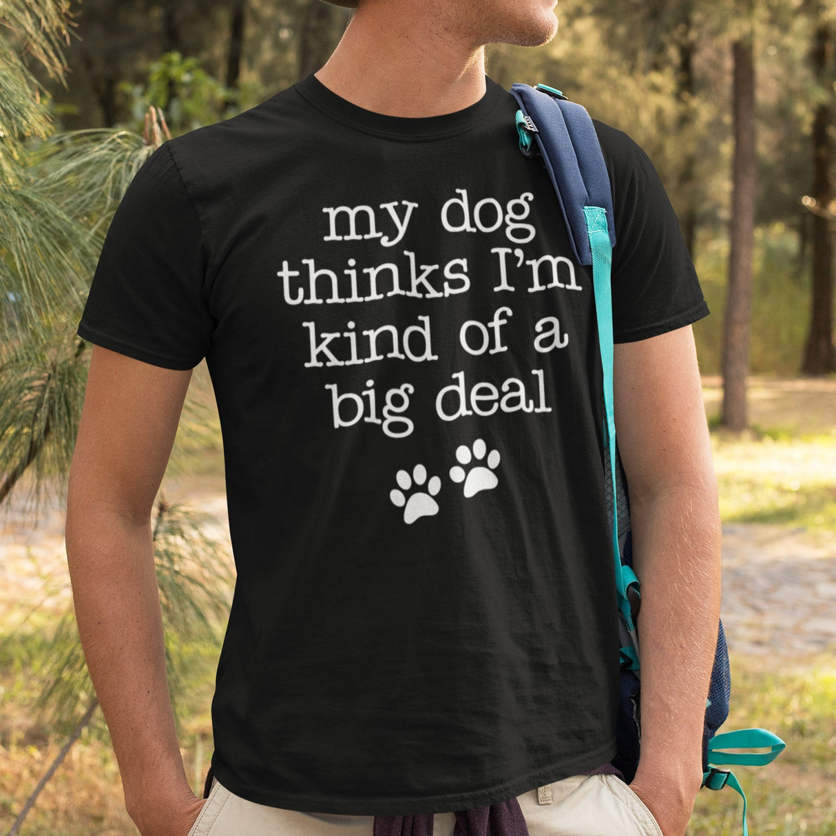 my-dog-thinks-im-kind-of-a-big-deal-dog-tee-pet-t-shirt-bond-tee-t-shirt-tee#color_black