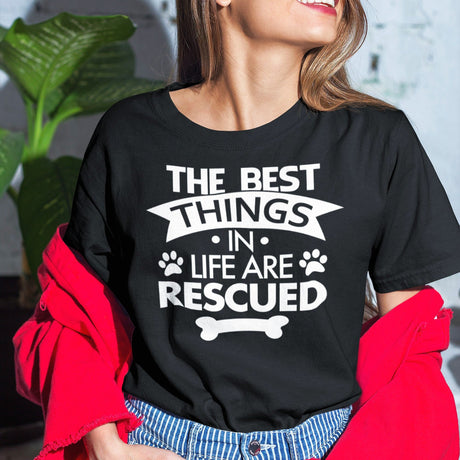 the-best-things-in-life-are-rescued-dogs-tee-rescued-t-shirt-dogs-tee-canine-t-shirt-companionship-tee#color_black