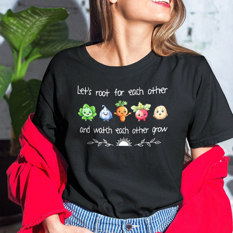 lets-root-for-each-other-and-watch-each-other-grow-food-tee-motivational-t-shirt-foodie-tee-empowerment-t-shirt-growth-tee#color_black