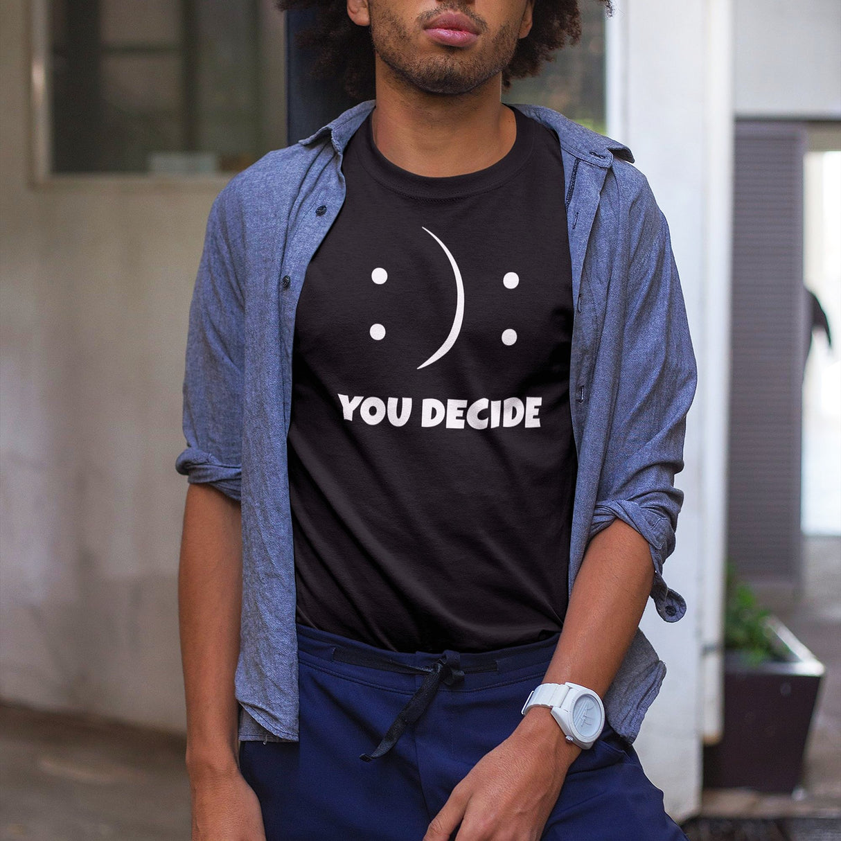 you-decide-smiley-faces-life-tee-life-t-shirt-choice-tee-decision-t-shirt-emotion-tee#color_black