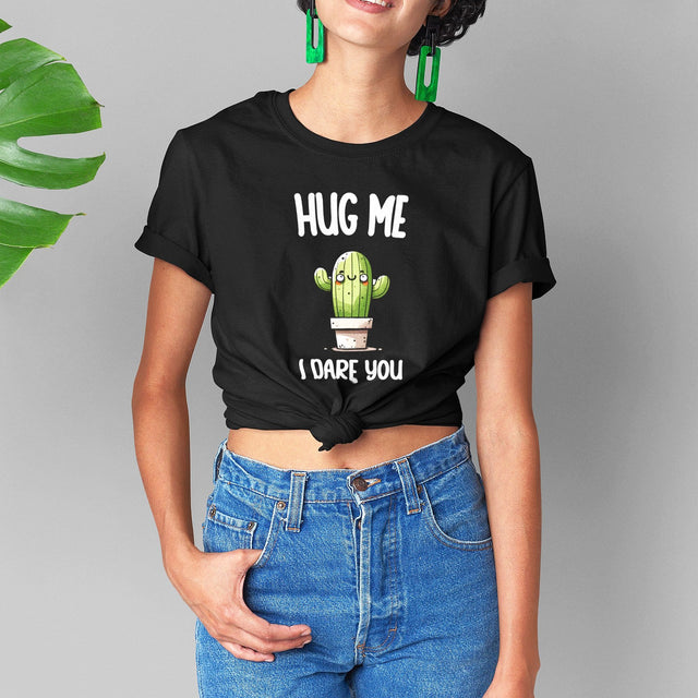 hug-me-i-dare-you-cute-cactus-funny-tee-outdoors-t-shirt-humor-tee-comedy-t-shirt-funny-tee#color_black