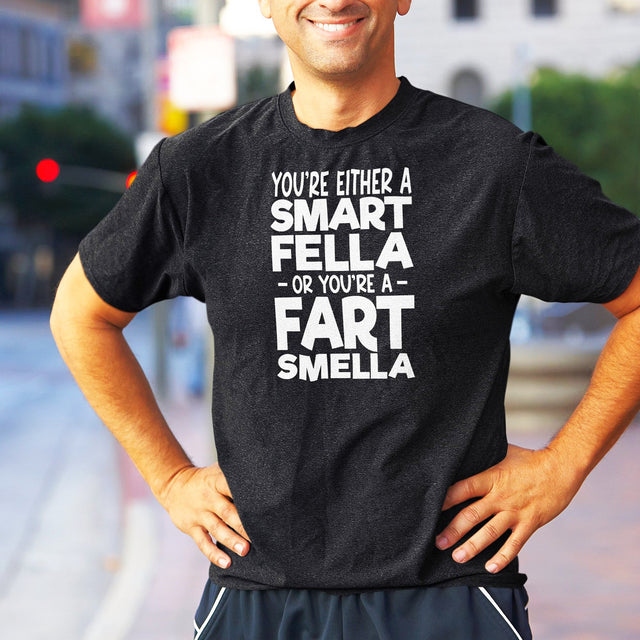 youre-either-a-smart-fella-or-youre-a-fart-smella-funny-tee-comedy-t-shirt-humor-tee-funny-t-shirt-witty-tee#color_black