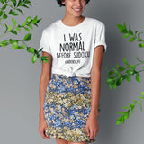 I Was Normal Before Sudoku #sudokulife - Humor Tee - Sudoku T-Shirt - Gamer Tee - Puzzler T-Shirt - Funny Tee