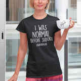 I Was Normal Before Sudoku #sudokulife - Humor Tee - Sudoku T-Shirt - Gamer Tee - Puzzler T-Shirt - Funny Tee