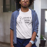 I Solved A Sudoku Today - Victory Tee - Sudoku T-Shirt - Happy Tee - Smile T-Shirt - Puzzler Tee