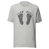 two-footprints-feet-tee-cute-t-shirt-black-tee-inspirational-t-shirt-gift-tee#color_athletic-heather