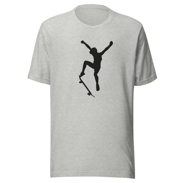 skateboarder-silhouette-skater-tee-skateboard-t-shirt-skate-tee-sports-t-shirt-skate-park-tee#color_athletic-heather