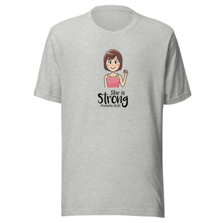 she-is-strong-proverbs-31-25-christian-tee-womens-t-shirt-proverbs-tee-faith-t-shirt-religion-tee#color_athletic-heather