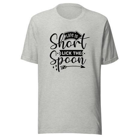 life-is-short-lick-the-spoon-baking-tee-cooking-t-shirt-kitchen-tee-inspirational-t-shirt-life-tee#color_athletic-heather