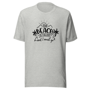 the-beach-is-calling-and-i-must-go-beach-tee-ocean-t-shirt-surfing-tee-outdoors-t-shirt-travel-tee#color_athletic-heather